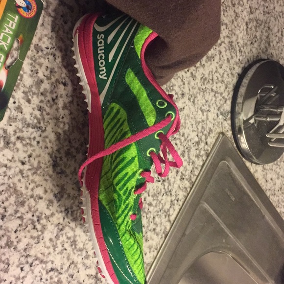 NEW saucony Kilkenny xc5 running spikes size 7 - Picture 5 of 6